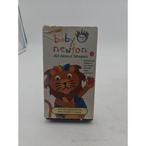 Baby Newton All About Shapes VHS 2002 Baby Einstein Co Walt Disney Educational